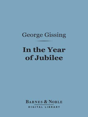 cover image of In the Year of Jubilee (Barnes & Noble Digital Library)
